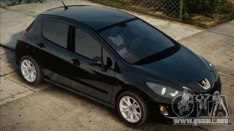 Peugeot 308 Black para GTA San Andreas