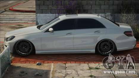 Mercedes-Benz E200 White para GTA San Andreas