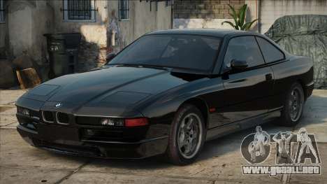 BMW 850CSI Blek para GTA San Andreas