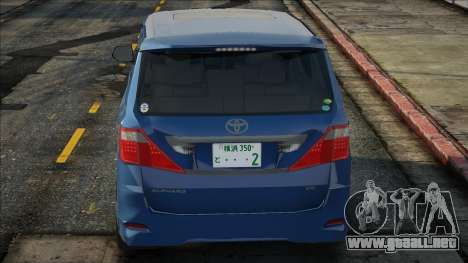 Toyota Alphard 350X GGH20 Zenki para GTA San Andreas