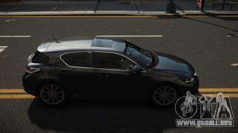 Lexus CT200H Musjey para GTA 4