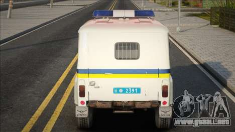 UAZ-31514 Milicia de Ucrania para GTA San Andreas