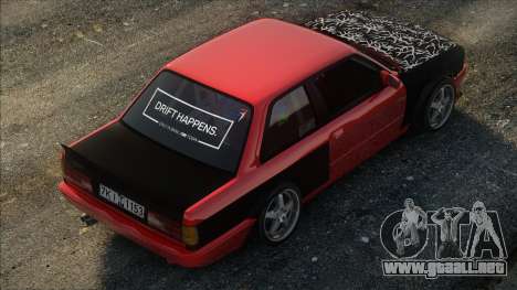 BMW E30 M50B25 Turbo Kit para GTA San Andreas