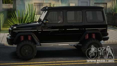 Mercedes-Benz G500 4x4 Black para GTA San Andreas