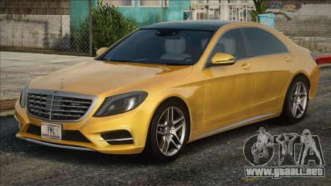 Mercedes - Benz S500 Amg Package W222 2014 para GTA San Andreas