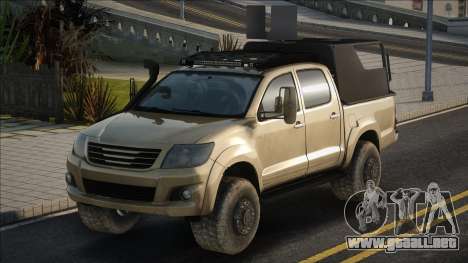 2015 Toyota Hilux VII Military Edition para GTA San Andreas