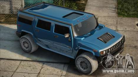 Hummer H2 Blue para GTA San Andreas