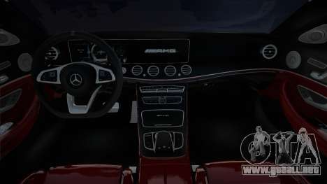 Mercedes-Benz E63s AMG Blac para GTA San Andreas