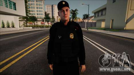 Teniente Mayor del Servicio de Patrulla en Br para GTA San Andreas