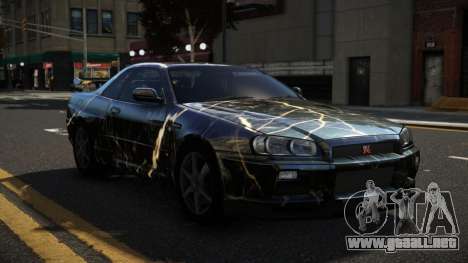 Nissan Skyline R34 Heroshi S9 para GTA 4