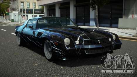 Chevrolet Camaro Z28 Nafira S1 para GTA 4