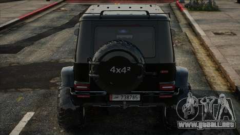 Mercedes-Benz G700 4x4 Fi para GTA San Andreas