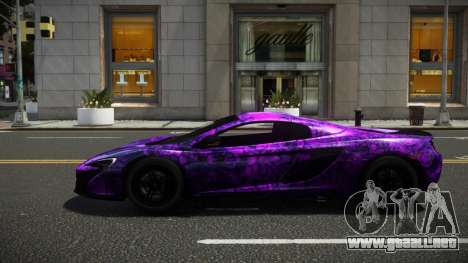 McLaren 650S Fioracto S8 para GTA 4