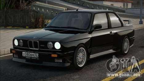 1991 BMW M3 E30 Black para GTA San Andreas