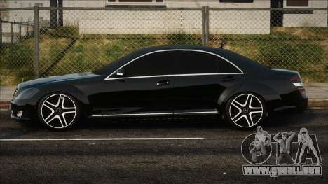 Mercedes-Benz S420 W221 Black para GTA San Andreas