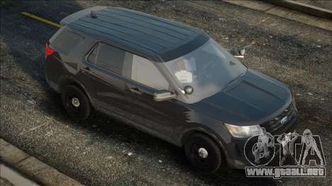 LAPD 2016 Ford Explorer Unmarked para GTA San Andreas