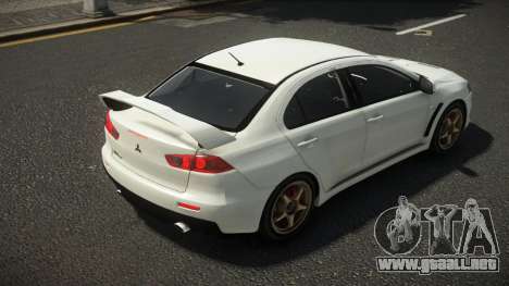 Mitsubishi Lancer Evolution X DSF para GTA 4