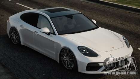 Porsche Panamera Turbo - White para GTA San Andreas