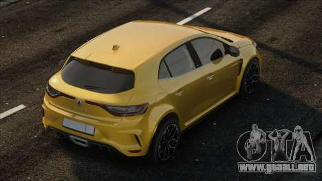 Renault Megane RS Yellow para GTA San Andreas