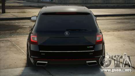 Skoda Octavia RS Black para GTA San Andreas