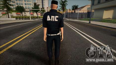 Un sargento de la policía de tráfico con uniform para GTA San Andreas