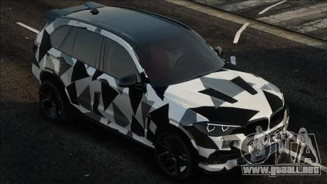 BMW X5M Vinyl para GTA San Andreas