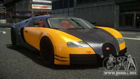 Bugatti Veyron Grezzy para GTA 4