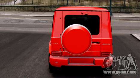 Mercedes-Benz G Class G65 AMG Red para GTA 4