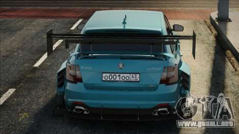 Skoda Octavia VRS BLue para GTA San Andreas