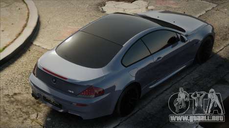 BMW M6 White para GTA San Andreas