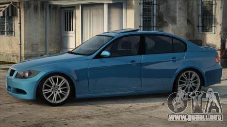 BMW e90 Blue para GTA San Andreas