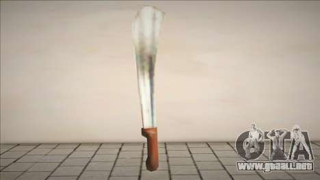 Machete Mod para GTA San Andreas