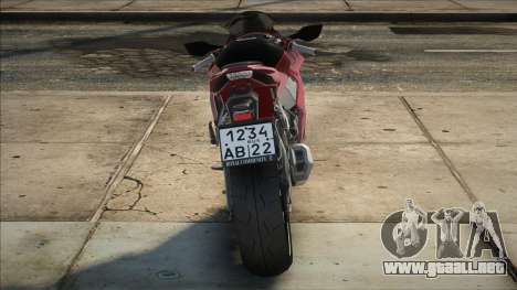 Kawasaki Ninja Red para GTA San Andreas