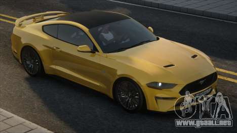 2018 Ford Mustang GT [Yellow] para GTA San Andreas