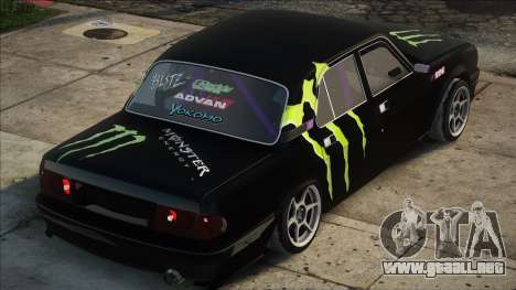 GAZ VOLGA 31105 Negro para GTA San Andreas