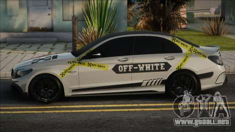 Mercedes-Benz C63S w205 Supreme para GTA San Andreas