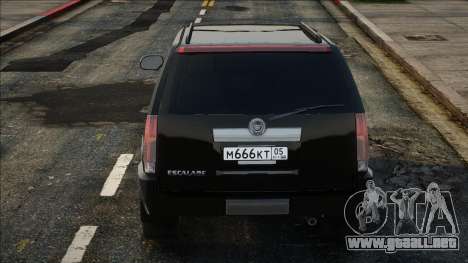 Cadillac Escalade Black para GTA San Andreas