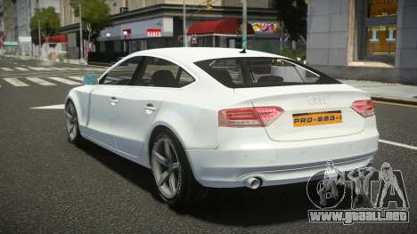 Audi A5 Tozky para GTA 4