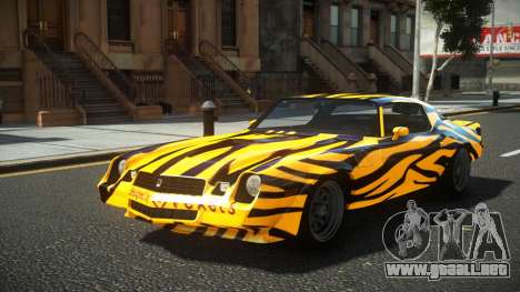 Chevrolet Camaro Z28 Nafira S14 para GTA 4