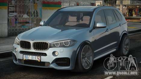 BMW X5 F15 Grey para GTA San Andreas