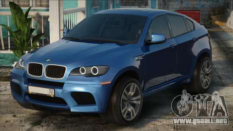 BMW X6m MT para GTA San Andreas