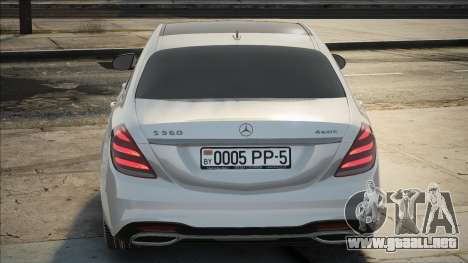 Mercedes-Benz W222 S560 4Matic para GTA San Andreas