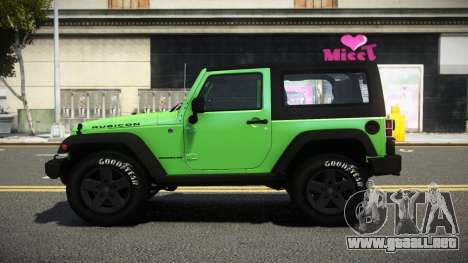 Jeep Wrangler Gexovu para GTA 4