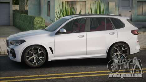 BMW X5 G05 White para GTA San Andreas