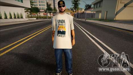 Undre Soarele Resare Tshirt para GTA San Andreas