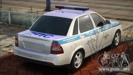 Lada Priora - Russian police para GTA San Andreas