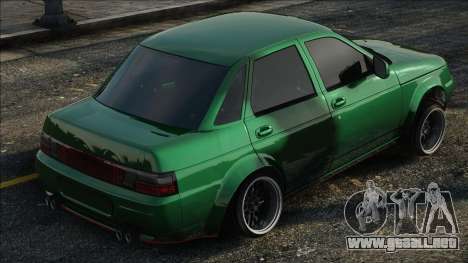 VAZ 2110 Verde para GTA San Andreas