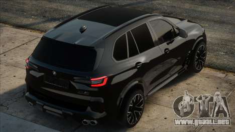 BMW X5m 2020 Black para GTA San Andreas