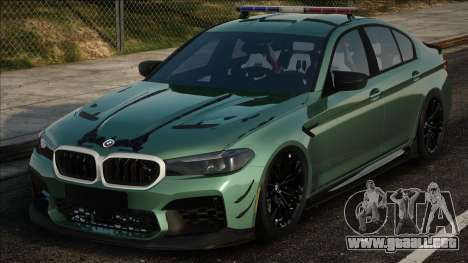 BMW M5 F90 Green para GTA San Andreas