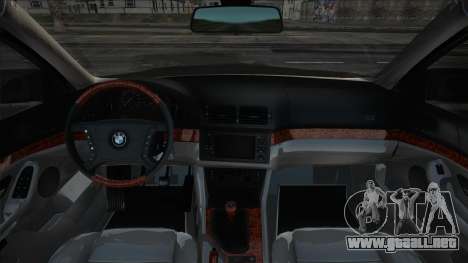 BMW e39 Bleck para GTA San Andreas